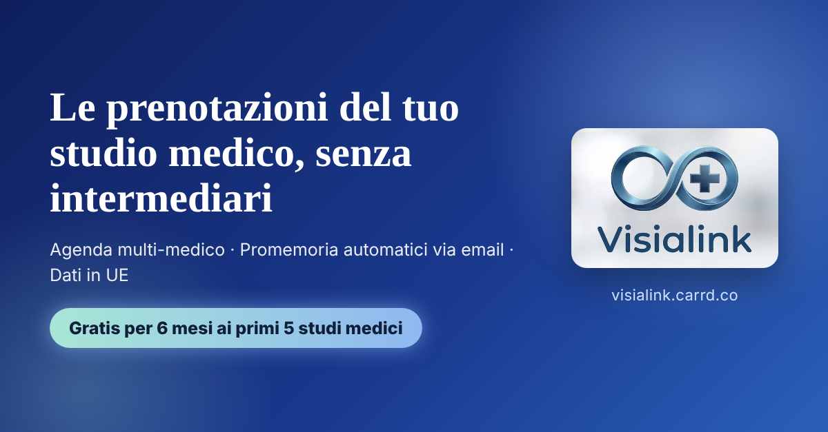 Quanto costa, a uno studio medico, dipendere da un intermediario per le prenotazioni?